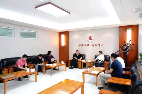 北京外企国际教育咨询来学校访问交流